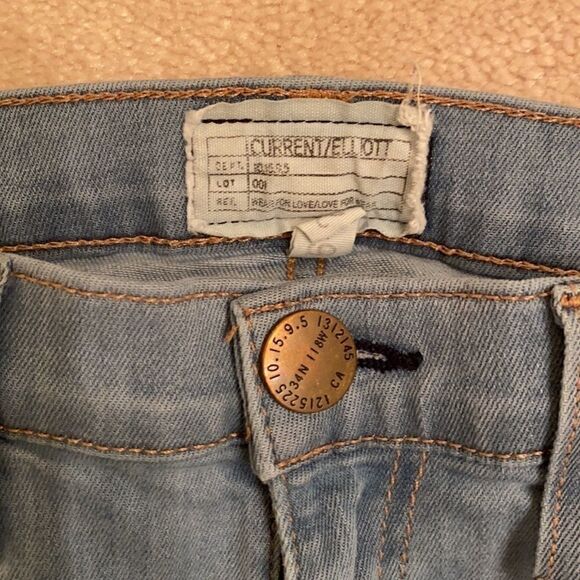 Current/Elliott The High Waist Ankle Skinny Jeans - Picture 3 of 4